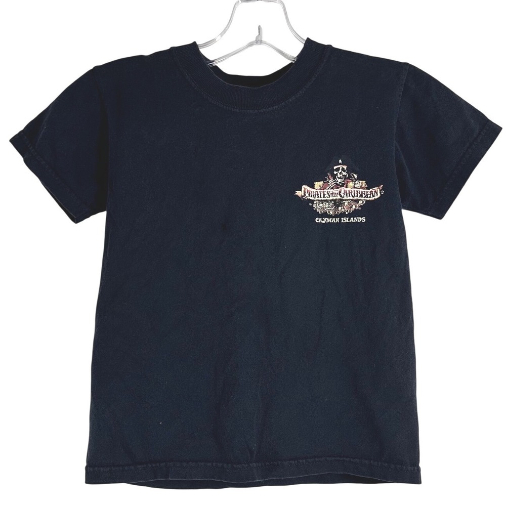 Coastal Classics Pirates‎ of the Caribbean Cayman Islands Youth XS Black T-Shirt